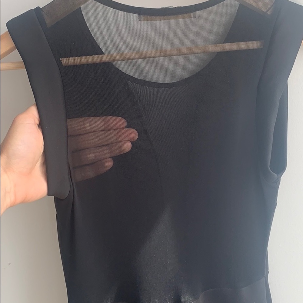 Black dress See-Through back